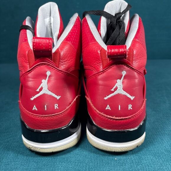 Nike Air Jordan Flight 45 High Red Black Basketball Shoes Men’s Size 10 DH0243-6 main image 6